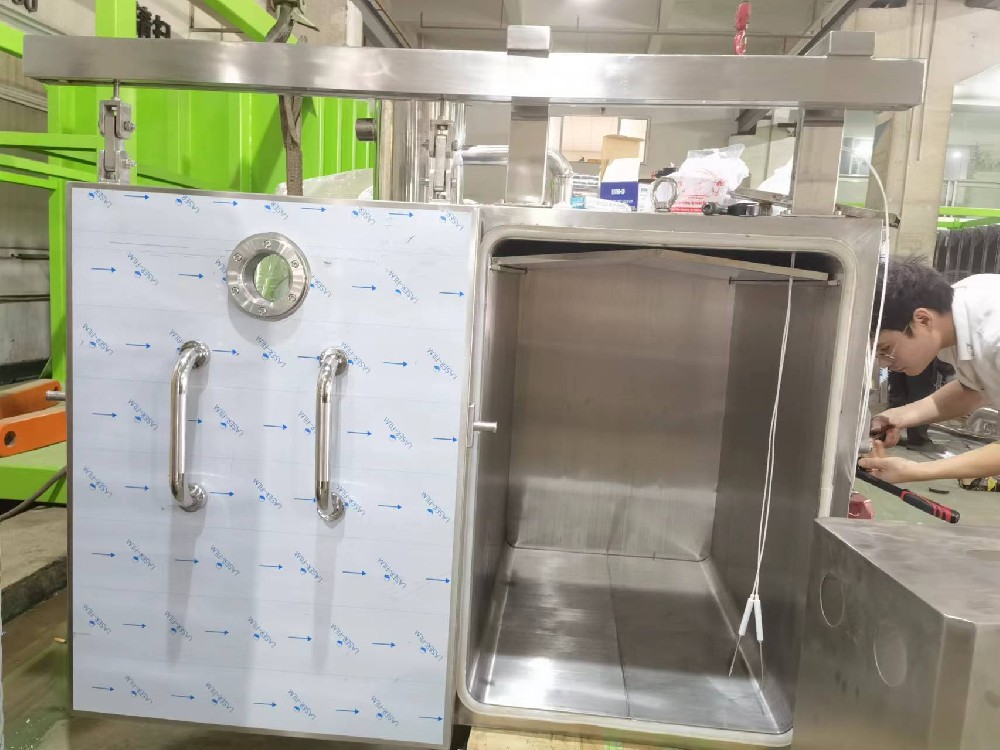 梅州預(yù)制菜項(xiàng)目，客戶量身定制處理量100公斤熟食真空冷鮮機(jī)即將交付。